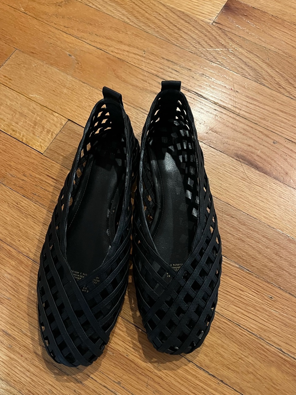 GAP Black Woven Slip-On Flats